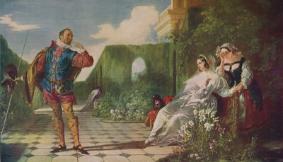 Scene from Twelfth Night: Malvolio and the Countess by Daniel Maclise