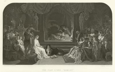 The Play Scene in Hamlet by Daniel Maclise