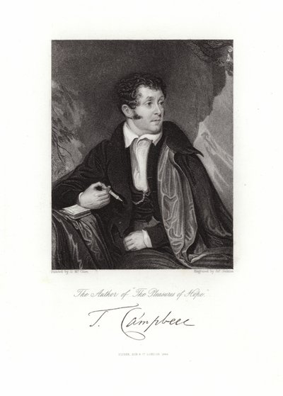 Thomas Campbell by Daniel Maclise