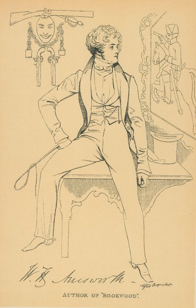 William Harrison Ainsworth by Daniel Maclise