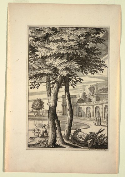 Plate in Nouveaux Livre de Paysages (New Book of Landscapes) by Daniel Marot