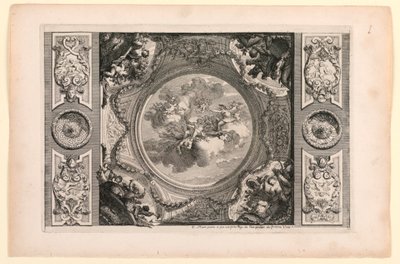 Plate in New Books on Paintings for Rooms and Stairs by Daniel Marot