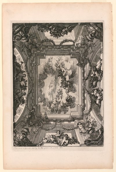 Plate in New Books on Paintings for Rooms and Stairs by Daniel Marot
