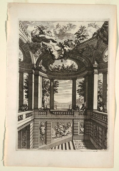 Plate in New Books on Paintings for Rooms and Stairs by Daniel Marot