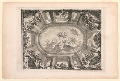 Plate in New Books on Paintings for Rooms and Stairs by Daniel Marot