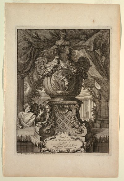 Title Page, Vasses de la Maison Royalle de L