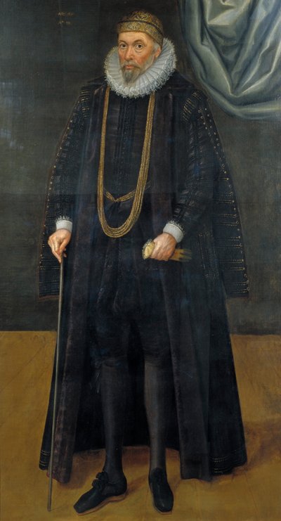 Sir John Garrard, Lord Mayor in 1601, 1618 by Daniel Mytens