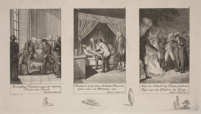 Anecdotes of King Frederik II by Daniel Nikolaus Chodowiecki