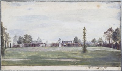 At the Tents in the Berlin Tiergarten by Daniel Nikolaus Chodowiecki