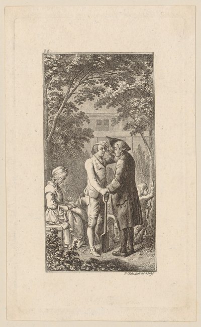 Visit of the Schoolmaster of Mr. von Lindenberg to the So-Called 