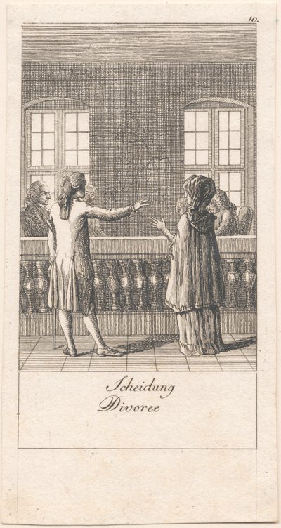 Reasons for Marriage and Their Consequences. Bl. 10 by Daniel Nikolaus Chodowiecki