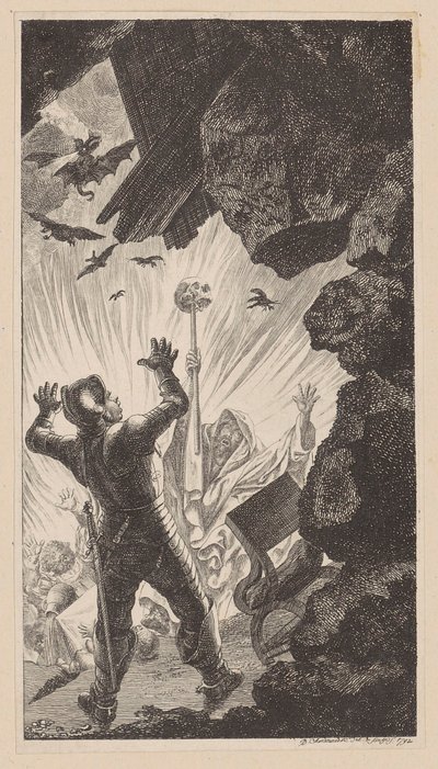 Bieresel. Saxon Folktale by Daniel Nikolaus Chodowiecki