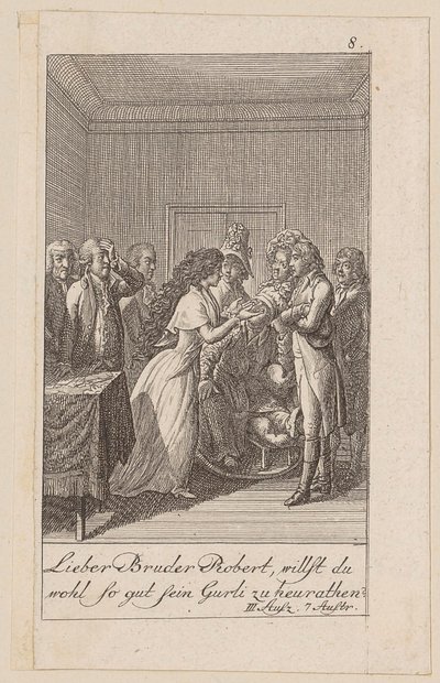 Plate 8 to Aug. von Kotzebue