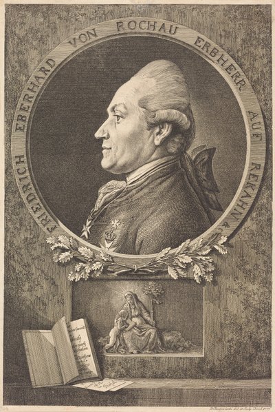 F.E. von Rochow by Daniel Nikolaus Chodowiecki