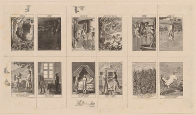 Fables and Stories by Gellert, Gleim, Hagedorn, Lichtwer, and Pfeffel by Daniel Nikolaus Chodowiecki