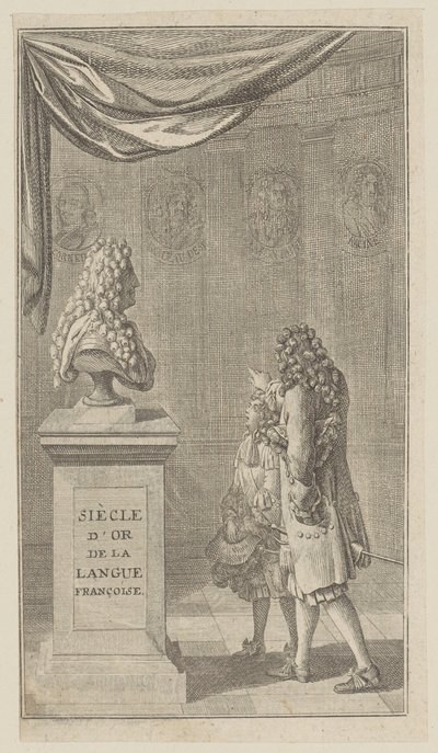 Golden Age of the French Language by Daniel Nikolaus Chodowiecki