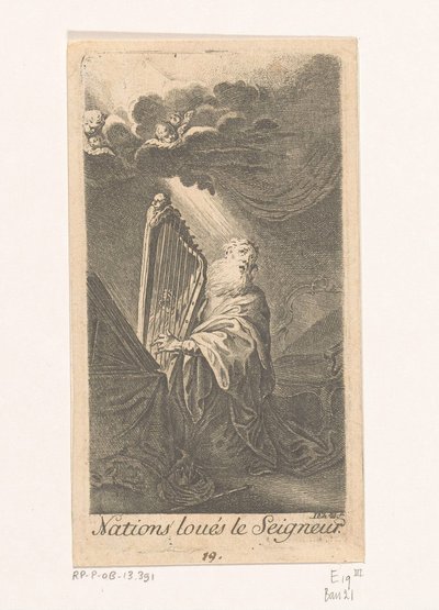 King David by Daniel Nikolaus Chodowiecki