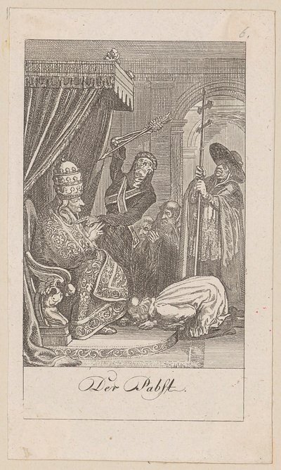Pope, Plate 6 of the Series 