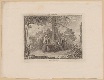 Period VII, Plate 8 from the Series "The Course of Life" by Daniel Nikolaus Chodowiecki