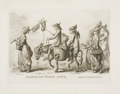 Pilgrimage to the Französisch Bucholz Spa near Berlin by Daniel Nikolaus Chodowiecki