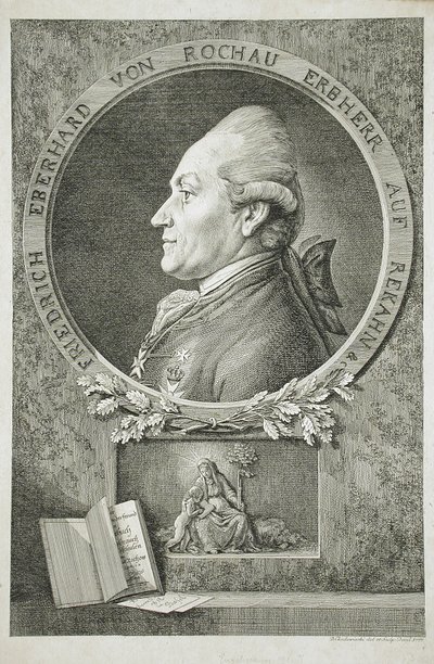 Portrait of Friedrich Eberhard von Rochau by Daniel Nikolaus Chodowiecki