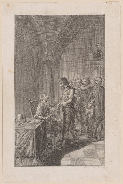 Protestant Estates of Austria Want to Join the Confederation by Daniel Nikolaus Chodowiecki