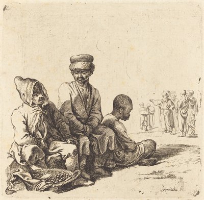 Russians and Turks by Daniel Nikolaus Chodowiecki
