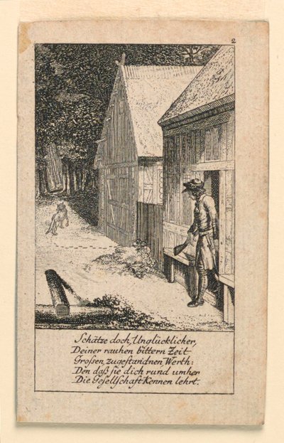 The Devotee of Solitude, Illustration for 