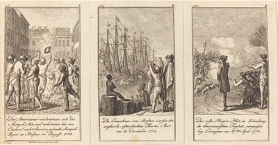 The History of the United States by Daniel Nikolaus Chodowiecki