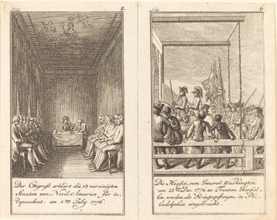 The History of the United States by Daniel Nikolaus Chodowiecki