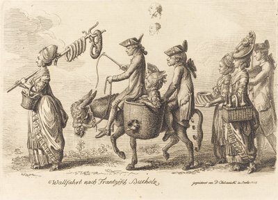 Pilgrimage to French Bucholz by Daniel Nikolaus Chodowiecki