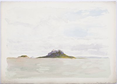 Holy Island Castle, 1893 by Daniel Oliver