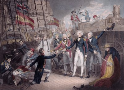 Admiral Nelson Receiving the Spanish Admiral