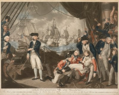 The Celebrated Victory on the Glorious First of June 1794 by Daniel Orme