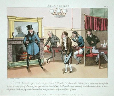 Selfishness, plate 9 from 