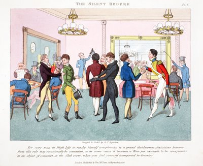 The Silent Rebuke, illustration from 