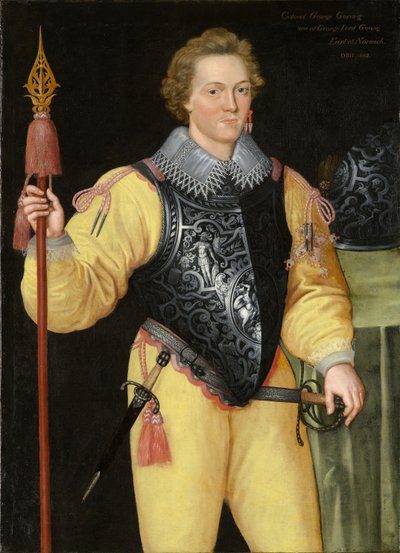Portrait of a Man, possibly Sir Robert Sidney (1563-1626) by Daniël van den Queborn