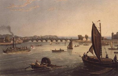 Vauxhall Bridge by Daniel and Robert Havell