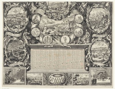Victories of King William III in Ireland (lower half), 1690 by Daniel de Lafeuille