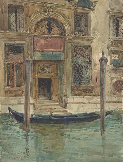 Portal of a Venetian Palace, 1839-1911 by Daniele Bucciarelli