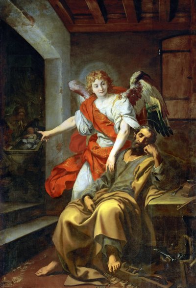 The Dream of St. Joseph by Daniele Crespi