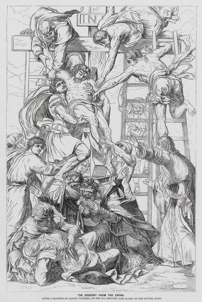 Descent from the Cross by Daniele da Volterra (1509 66) (after)