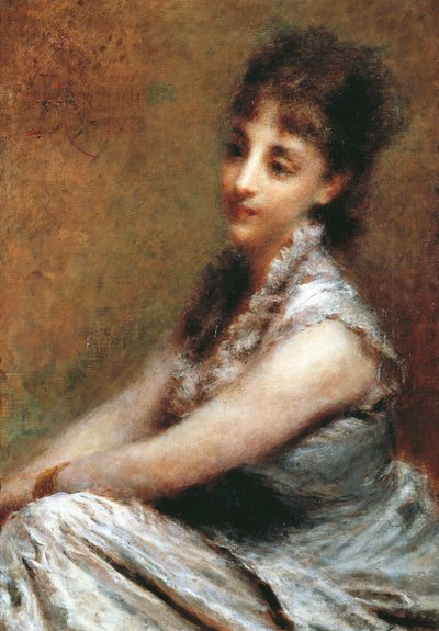 Portrait of Countess Arrivabene Marta Bussi Rosnati by Danielle Ranzoni