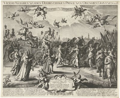 Allegorical Triumphal Entry of Frederick Henry, 1629 by Daniël van den Bremden