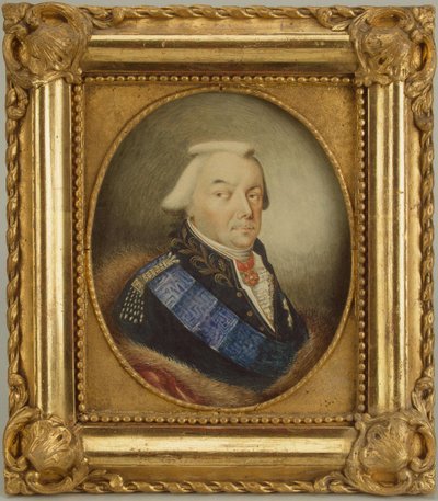 Portrait of Prince Nikolai Borisovich Yusupov by Danila Grigoryevich Zhernovoi