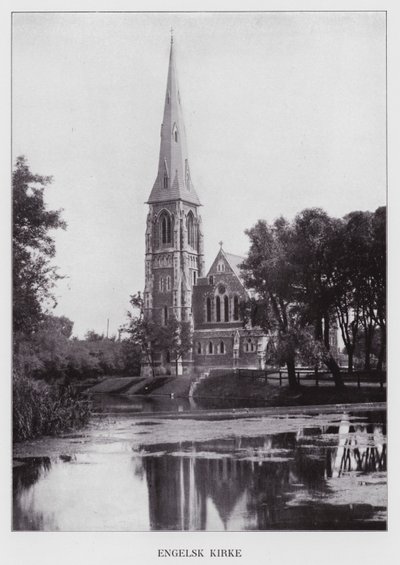 Copenhagen: Engelsk Kirke by Danish Photographer