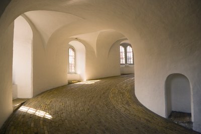 Interior of the Round Tower, completed 1643 by Danish School