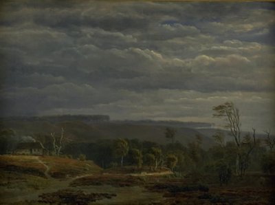 A View of a Wooded Landscape in Jutland by Dankvart Dreyer