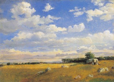 Dolmen on Brandsø by Dankvart Dreyer
