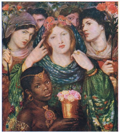 The Beloved, illustration from My Magazine (Arthur Mee), c.1920-30 by Dante Gabriel (after) Rossetti